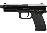 HK 81000080 Mark 23  45 ACP 10+1, 5.87"  Black Steel Threaded Barrel, Serrated Steel Slide, Polymer Frame, Black Polymer Grip, Ambidextrous