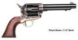 Taylors & Company 550835 Ranch Hand  45 Colt (LC) Caliber with 4.75" Blued Finish Barrel, 6rd Capacity Blued Finish Cylinder, Color Case Hardened Finish Steel Frame & Walnut Grip