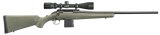 Ruger 26951 American Predator Full Size 223 Rem 10+1 22" Matte Black Threaded Barrel, Matte Black Picatinny Rail Steel Receiver, Moss Green Fixed Synthetic Stock, Vortex Crossfire II 4-12x44mm