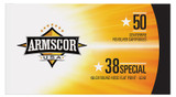 Armscor 38SPL 158gr RNFP Cowboy 50rd