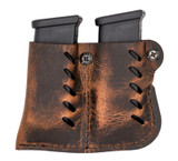 Magazine Carrier,Leat Double Sgl Stk Br