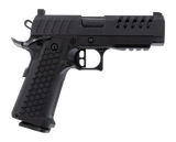 MAC 12500032 Cerberus  9mm Luger 17+1 4.40" Bull w/Target Crown Barrel, QPQ Tenifer Cerakote Optic Ready/Serrated Slide, Aluminum Grip, RMR Footprint