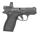 Smith & Wesson 14787 Bodyguard 2.0 w/Optic Micro-Compact 380 ACP 10+1 2.75" Black Armornite Barrel, Black Armornite Stainless Steel Serrated w/Viridian RFX1 Green Dot Slide, Black Polymer Frame, Textu