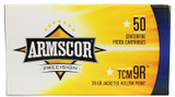 Armscor TCM-9R 39gr JHP 50rd