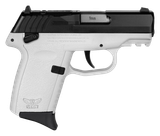 SCCY Industries CPX1CBWTRDRG3 CPX-1 Gen3 RDR 9mm Luger 10+1 3.10" White Polymer w/Picatinny Rail Serrated Black Nitride SS Slide White Polymer Grip