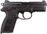 FN 66822 FNX  9mm Luger 17+1 4" Black Steel Barrel, Matte Black Serrated Steel Slide, Matte Black Polymer Frame w/Picatinny Rail, Black Interchangeable Backstrap Grip, Ambidextrous