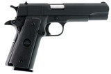Rock Island 51453MA GI Standard FSHC *MA Compliant 45 ACP Caliber with 5" Barrel, 10+1 Capacity, Overall Black Parkerized Finish Steel, Beavertail Frame, Serrated Slide & Black Rubber Grip