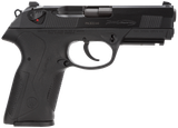Beretta USA JXF5F25 Px4 Storm  Full Size Frame 45 ACP 10+1, 4.10" Black Steel Barrel, Black Bruniton Serrated Steel Slide, Black Polymer Frame w/Picatinny Rail, Ambidextrous