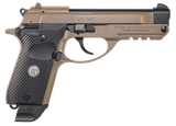 EAA GIRSAN 390860 MC 14T Solution Compact Frame 380 ACP 13+1, 4.50" Black Steel Tip-Up Barrel, Flat Dark Earth Serrated Steel Slide & Aluminum Frame w/Picatinny Rail, Black Grip, Ambidextrous