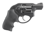 Ruger 5452 LCR  Small Frame 327 Federal Mag 6 Shot, 1.87" Matte Black Steel Barrel, Black PVD Cylinder, Matte Black Stainless Steel Frame, Black Hogue Tamer Monogrip, Shrouded Hammer