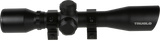 TruGlo TG8504BR Compact  Matte Black 4x32mm 1" Tube Duplex Reticle