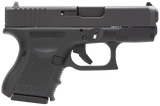 Glock PG3350201 G33 Gen4 Sub-Compact 357 Sig 9+1 3.43" Black Polygonal Rifled Barrel, Matte Black Serrated Slide, Black Polymer Frame, Black Textured Finger Grooved Polymer Grip, Right Hand