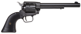 Heritage Mfg SRR22BS6PG Rough Rider  22 LR 6 Shot, 6.50" Black Satin Steel Barrel, Frame & Cylinder, Black Star Polymer Grip, Manual Thumb Safety, Exposed Hammer