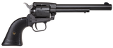 Heritage Mfg SRR22BS6PG Rough Rider  22 LR 6 Shot, 6.50" Black Satin Steel Barrel, Frame & Cylinder, Black Star Polymer Grip, Manual Thumb Safety, Exposed Hammer