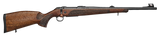 CZ-USA 07303 CZ 600 Lux Full Size 30-06 Springfield 5+1 20" Black Threaded Barrel, Black Steel Receiver, Drilled & Tapped Bavarian Style Walnut Wood Stock Right Hand