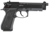 Beretta USA J90A192FSR59 92FSR  Full Size Frame 22 LR 15+1 5.30" Black Steel Barrel, Black Bruniton Serrated Slide, Sniper Gray Aluminum Frame w/Beavertail & Picatinny Rail, Ambidextrous