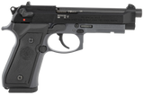 Beretta USA J90A192FSR59 92FSR  Full Size Frame 22 LR 15+1 5.30" Black Steel Barrel, Black Bruniton Serrated Slide, Sniper Gray Aluminum Frame w/Beavertail & Picatinny Rail, Ambidextrous