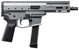 Angstadt Arms AAMDP09PG6 MDP-9  9mm Luger 27+1 5.85" Black Melonite Threaded Barrel, M-LOK Free-Float Handguards, Tactical Gray Cerakote Aluminum Picatinny Rail Receiver, Black Polymer Grips