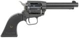Heritage Mfg SRR22MBS4PG Rough Rider  22 LR/22 WMR 6 Shot, 4.75" Black Satin Steel Barrel, Frame & Cylinder, Black Polymer Grip, Exposed Hammer