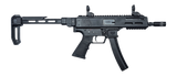 Panzer Arms PAHAN9PCCB HAN-9 9mm Luger 30+1 6.50" Black Melonite Threaded, Barrel Black Anodized Aluminum Receiver w/Picatinny Rail, Rear Picatinny Rail, M-LOK Handguard, Ambidextrous