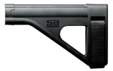 SBT AR Fixed SOB Brace Blk SBT LOGO