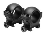 VISM 30mm Hunter Rings Black 0.9" Height