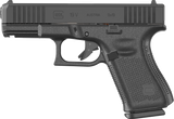 Glock PV1950201 G19 V Compact 9mm Luger 10+1 4.02" Black Barrel & Steel Serrated Slide, Black Polymer Frame w/Accessory Rail, Interchangeable Backstrap