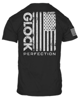 GLK AP96391 PERFECTION FLAG TEE S   BLK