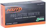 HSM 460SW5N Pro Pistol  460 S&W Mag 300 gr Jacketed Soft Point 20 Per Box/ 25 Case