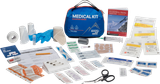 Adventure Medical Kits 01001005 Mountain Explorer Medical Kit Treats Injuries/Illnesses Water Resistant Blue