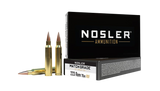 Nosler 60130 Match Grade RDF 223Rem 70gr RDF Hollow Point Boat Tail 20 Per Box/40 Case