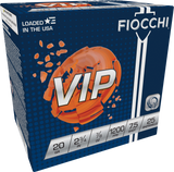 Fiocchi 20VIP75 Exacta Target VIP 20Gauge 2.75" 7/8oz 7.5Shot 25 Per Box/10 Case