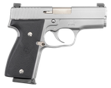 Kahr Arms K9093NA K  9mm Luger Caliber with 3.50" Barrel, 7+1 Capacity, Overall Matte Stainless Steel Finish, Serrated Slide, Textured Wraparound Black Polymer Grip & TruGlo Night Sights