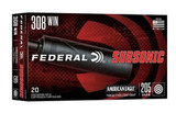 Subsonic .308 Win 205gr THP 20/Bx