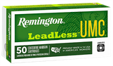 Remington Ammunition 23791 UMC Leadless 40S&W 180gr Flat Nose Enclosed Base 50 Per Box/10 Case