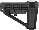 SB Tactical SBA4X01SB SBA4 X Black Adjustable Synthetic AR-Platform