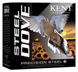 Kent Cartridge K12SD286 Steel Dove  12Gauge 2.75" 1oz 6Shot 25 Per Box/10 Case