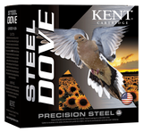 Kent Cartridge K12SD286 Steel Dove  12Gauge 2.75" 1oz 6Shot 25 Per Box/10 Case