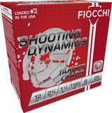 Fiocchi 12SD18L9 Shooting Dynamics Target 12Gauge 2.75" 1 1/8oz 9Shot 25 Per Box/10 Case