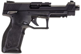 Taurus 1TX22C15110 TX22 Competition 22 LR 10+1 5.25" Threaded Bull Barrel, Overall Black Finish, Hard Coat Anodized Aluminum Optic Cut/Serrated Slide, Polymer Frame w/Picatinny Rail, Polymer Grips