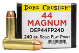 DE Ammunition 44 Mag,240gr,Bone FP 20/bx