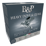 B&P 12B18D6 Heavy Dove & Quail  12Gauge 2.75" 1 1/8oz 6Shot 25 Per Box/10 Case