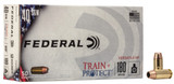 Federal TP40VHP1 Train + Protect  40S&W 180gr Versatile Hollow Point 50 Per Box/10 Case