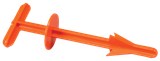 Hunters Specialties 00631 Butt Out 2  Orange Plastic