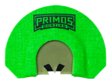 Primos PS1264 The Karen  Diaphragm Call Triple Reed Turkey Hen Sounds Attracts Turkey Green Plastic