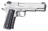 Ed Brown BASESS2A 1911 2nd Amendment 45 ACP 5" Stainless Steel Barrel, Serrated Slide & Frame, Black Alien G10 Grip, Right Hand