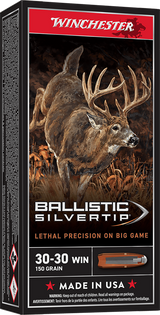 Winchester Ammo SBST3030 Ballistic Silvertip  30-30Win 150gr Rapid Controlled Expansion Polymer Tip 20 Per Box/10 Case