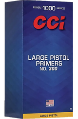 CCI 0012 Standard Pistol No. 300 Large Pistol Multi Caliber Handgun 1000/Box
