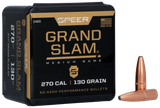 Speer 1465 Grand Slam  270Cal 130gr Soft Point 50 Per Box/5 Case
