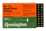 Remington Ammunition 22600 Centerfire Primers Reloading Small Pistol Multi Caliber Handgun